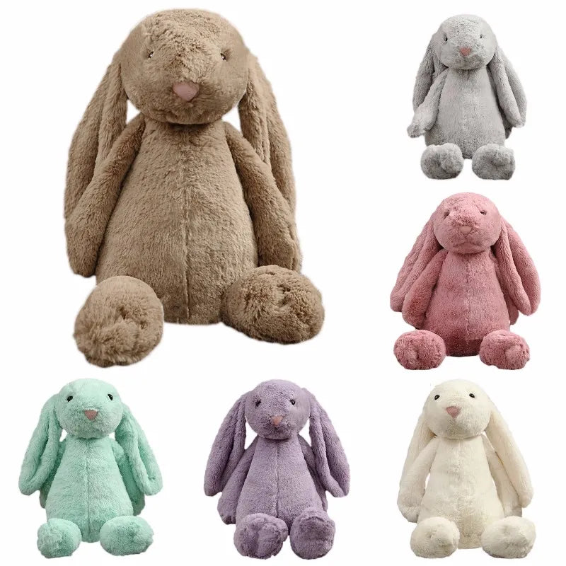 Adorable lapin en tissu vintage de 40 cm Adorable lapin en tissu vintage de 40 cm
