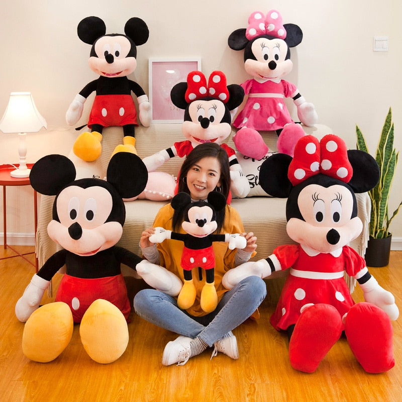 Peluche Mickey et Minnie Disney