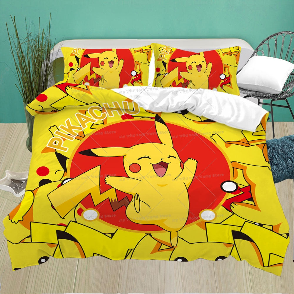 Pikachu Pokemon Duvet Cover