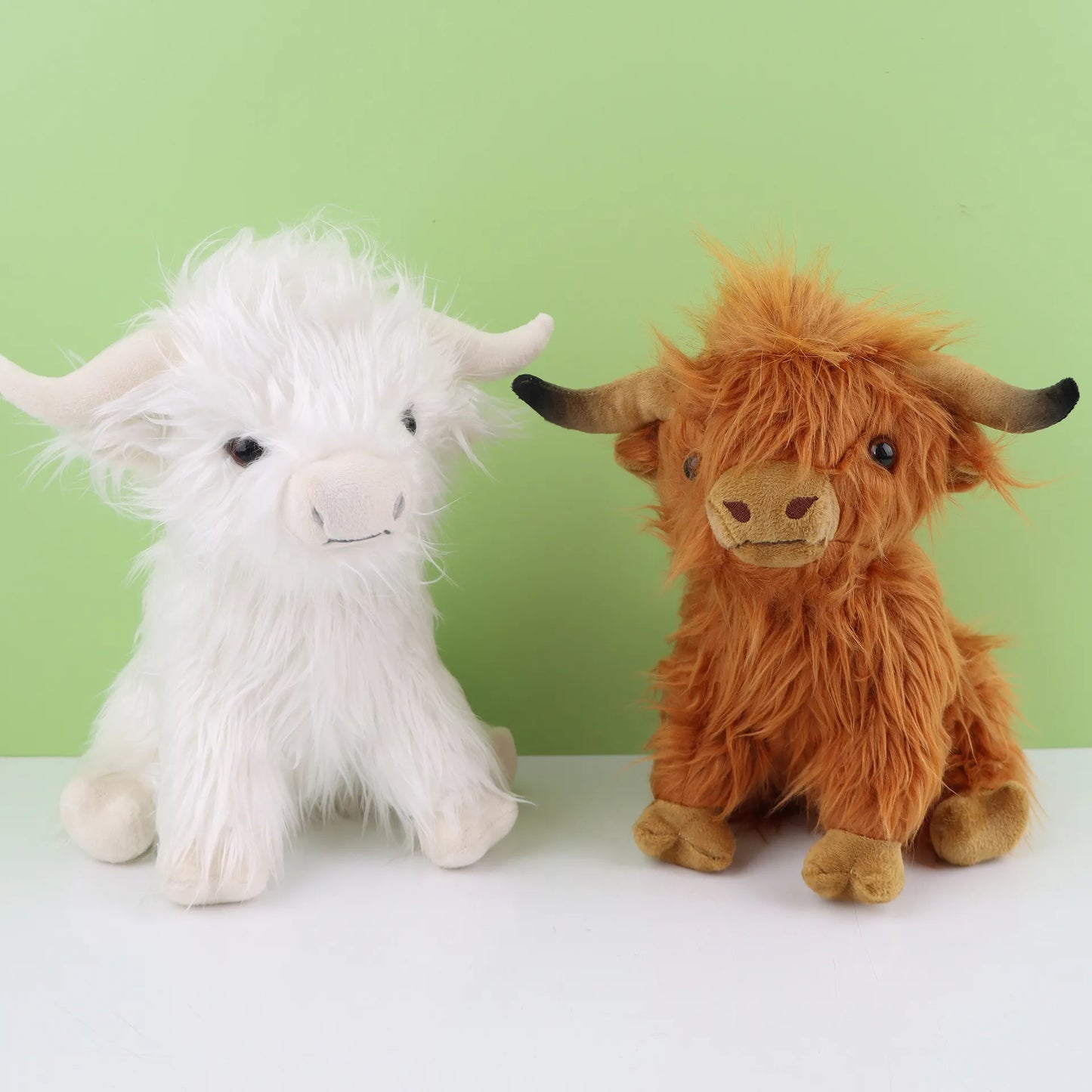 Peluche de vaca de las tierras altas