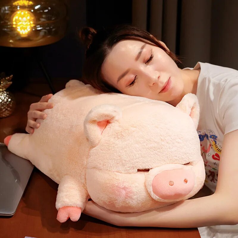 Almohada de cerdo de peluche