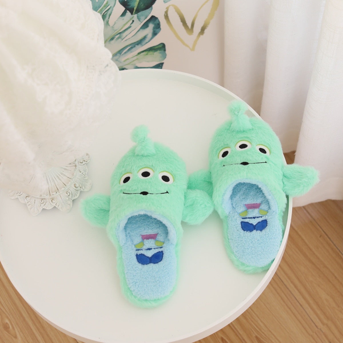 Disney character slippers