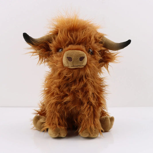 Peluche de vaca de las tierras altas