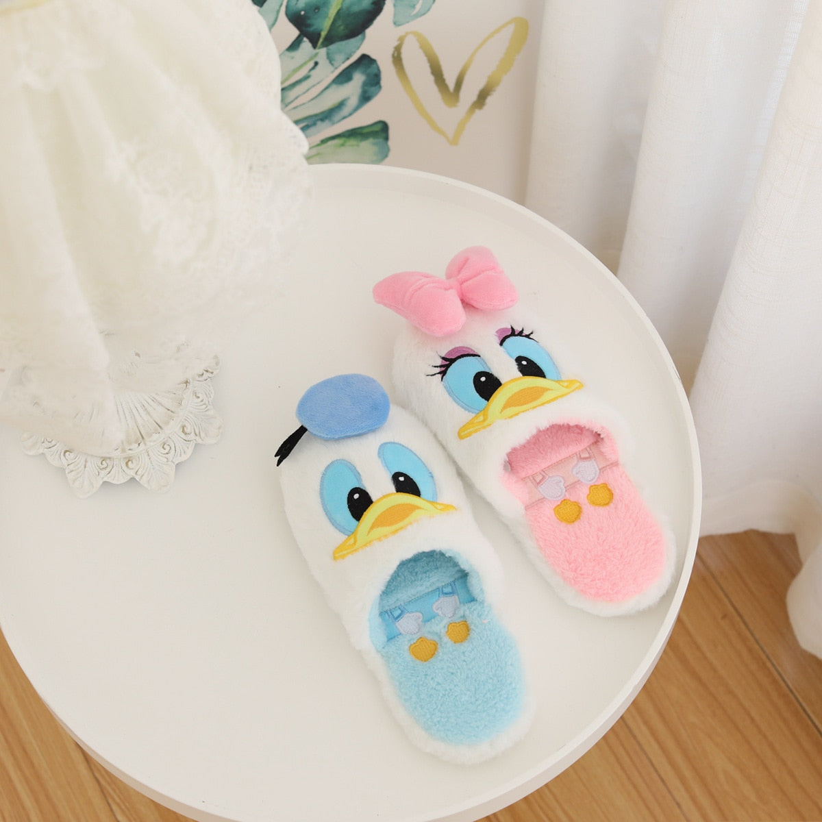 Disney character slippers