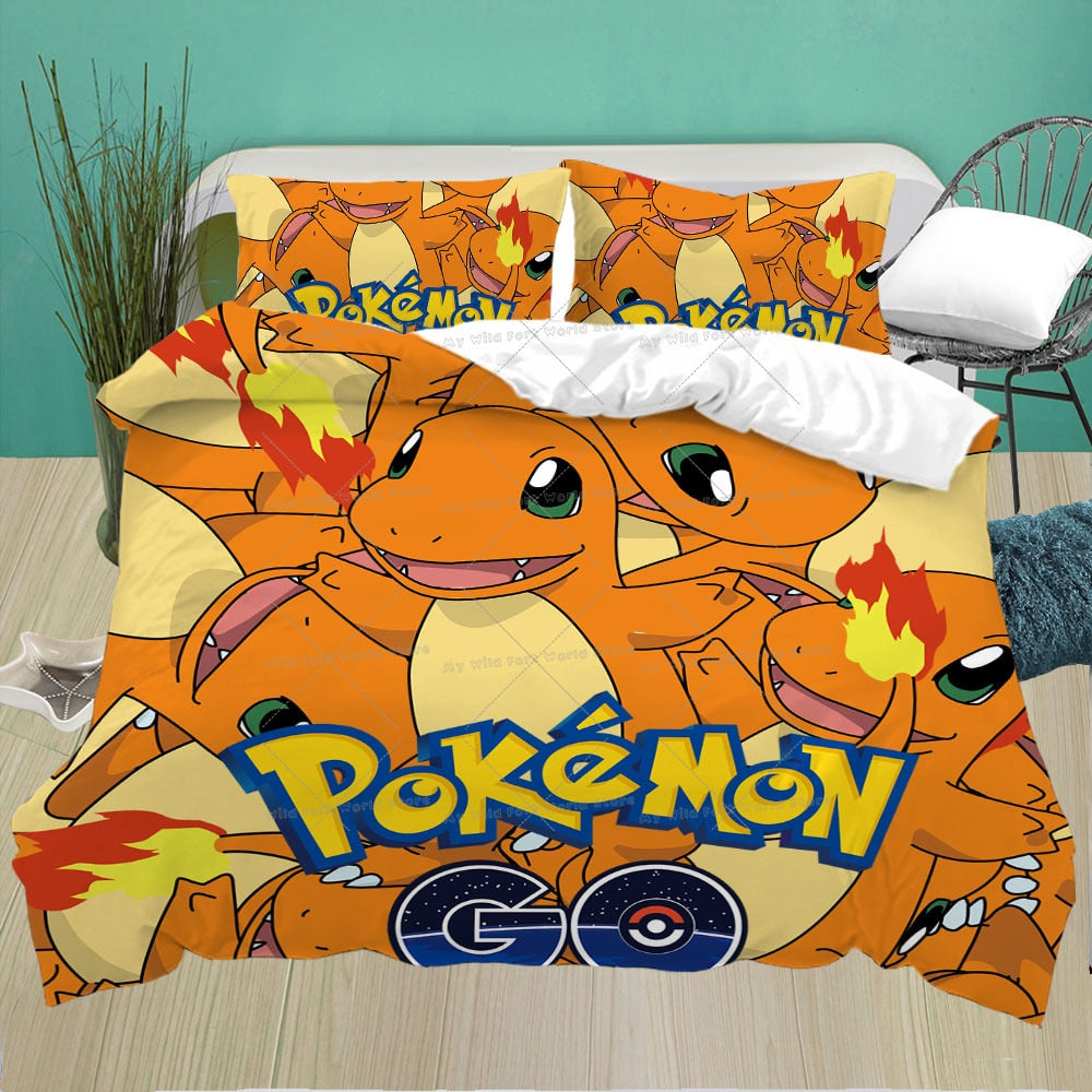 Salameche Duvet Cover