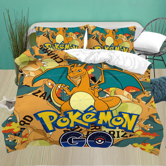 Housse de couette Dracaufeu