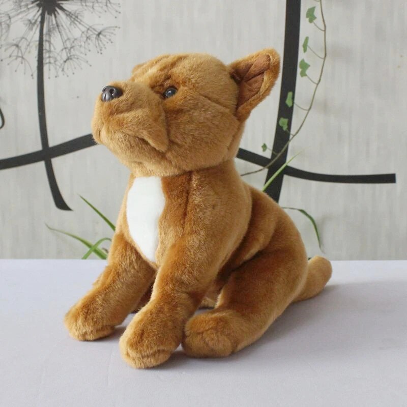 Peluche Chien American Staffordshire Terrier
