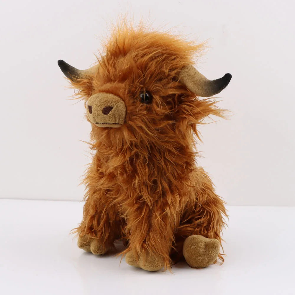 Peluche de vaca de las tierras altas