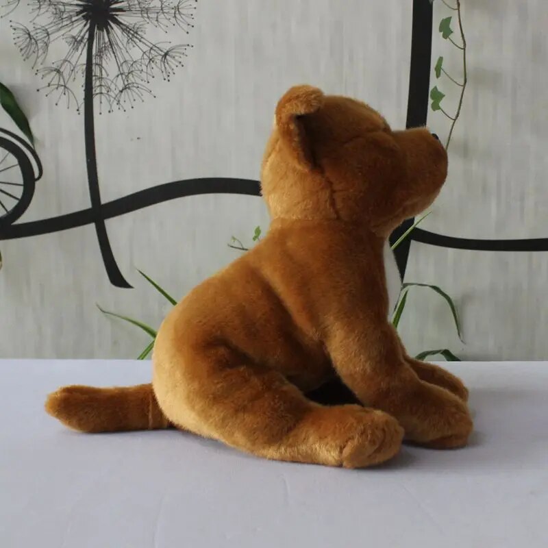 Peluche Chien American Staffordshire Terrier