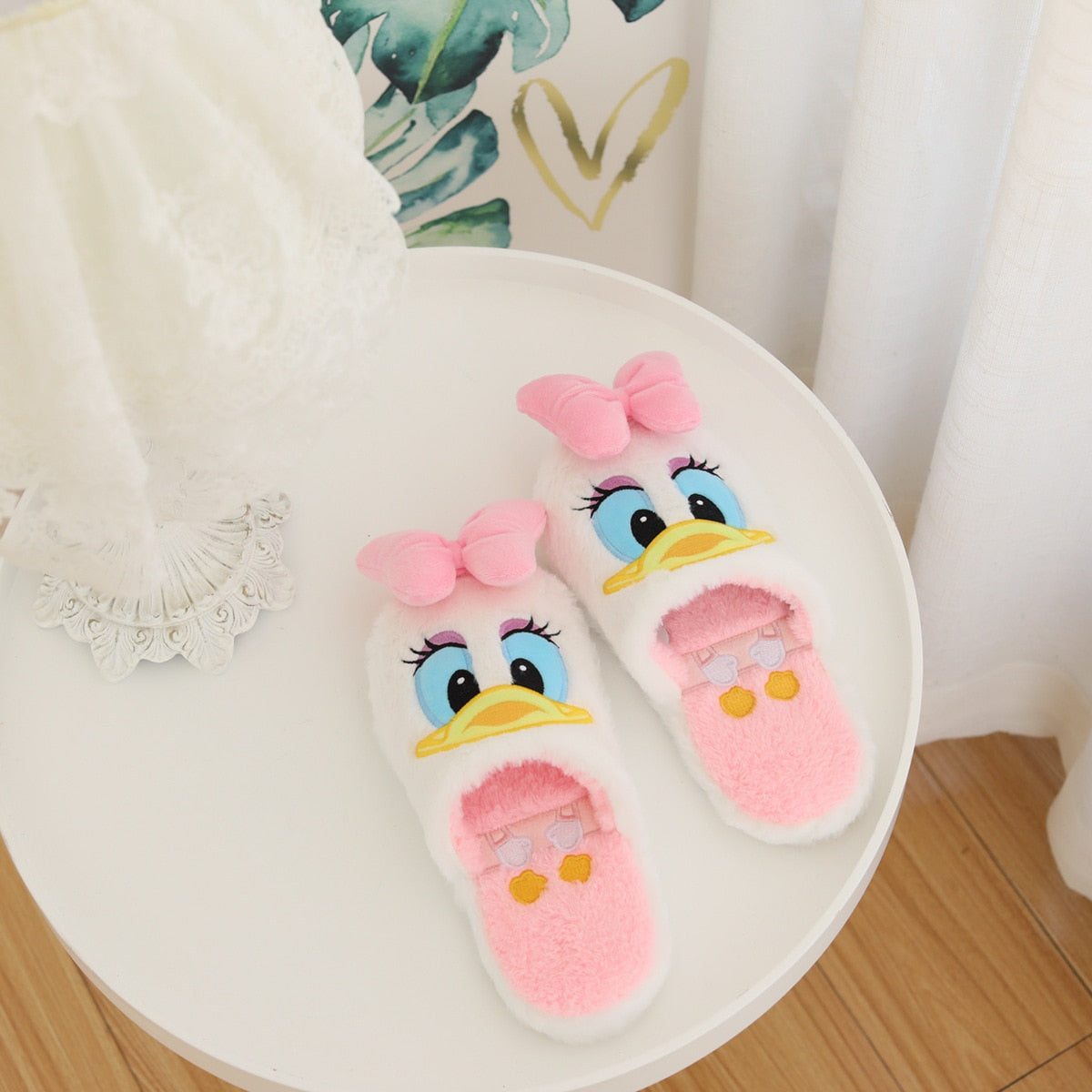 Disney character slippers