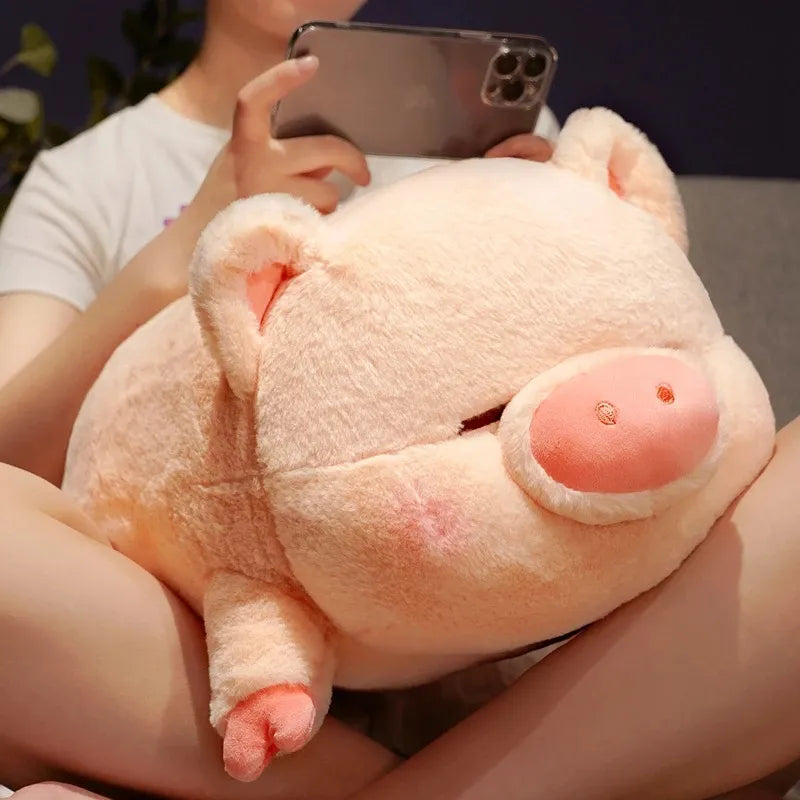 Almohada de cerdo de peluche