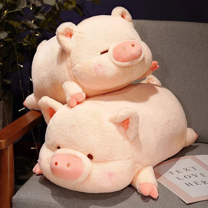 Almohada de cerdo de peluche