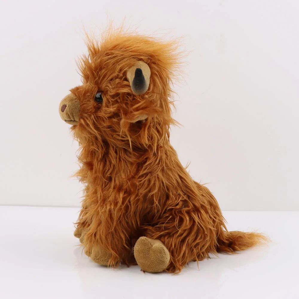 Peluche de vaca de las tierras altas