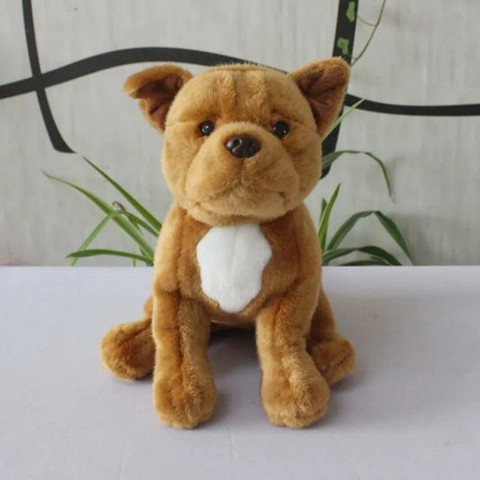 Peluche Chien American Staffordshire Terrier