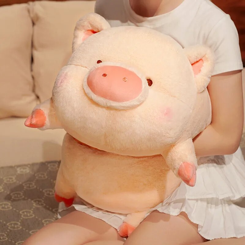 Almohada de cerdo de peluche