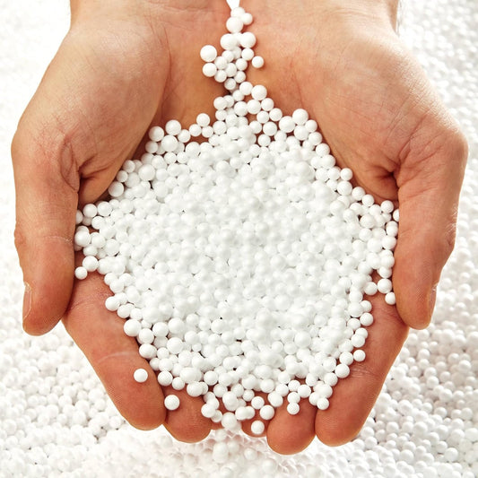 Billes de Rembourrage en Polystyrène - Remplissage Idéal pour Poufs, Coussins et Peluches Géantes