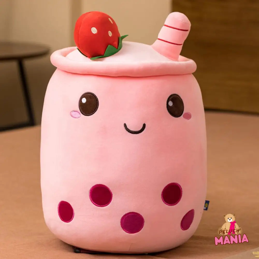Peluche Bubble Tea Crème Chantilly Kawaii