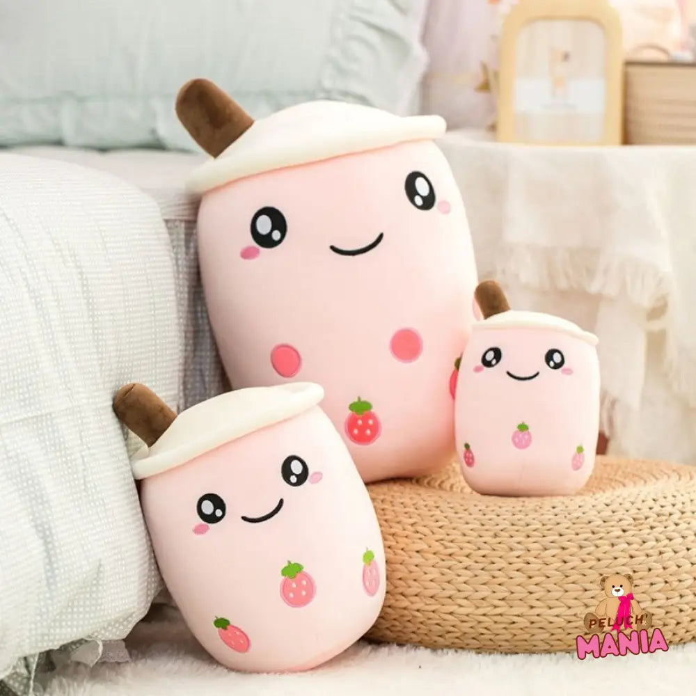 Bubble Tea Plush Toy Kawaii Fruit