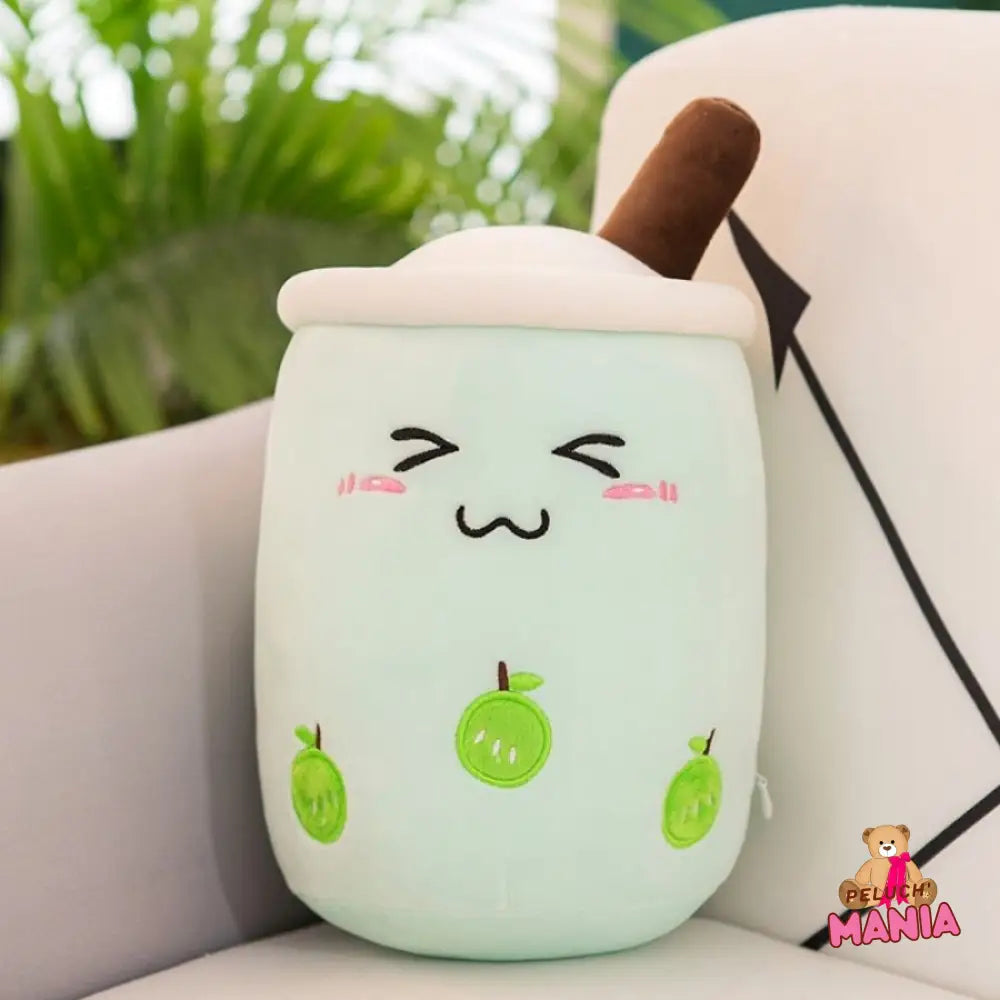 Peluche Bubble Tea Fruit Kawaii Timide