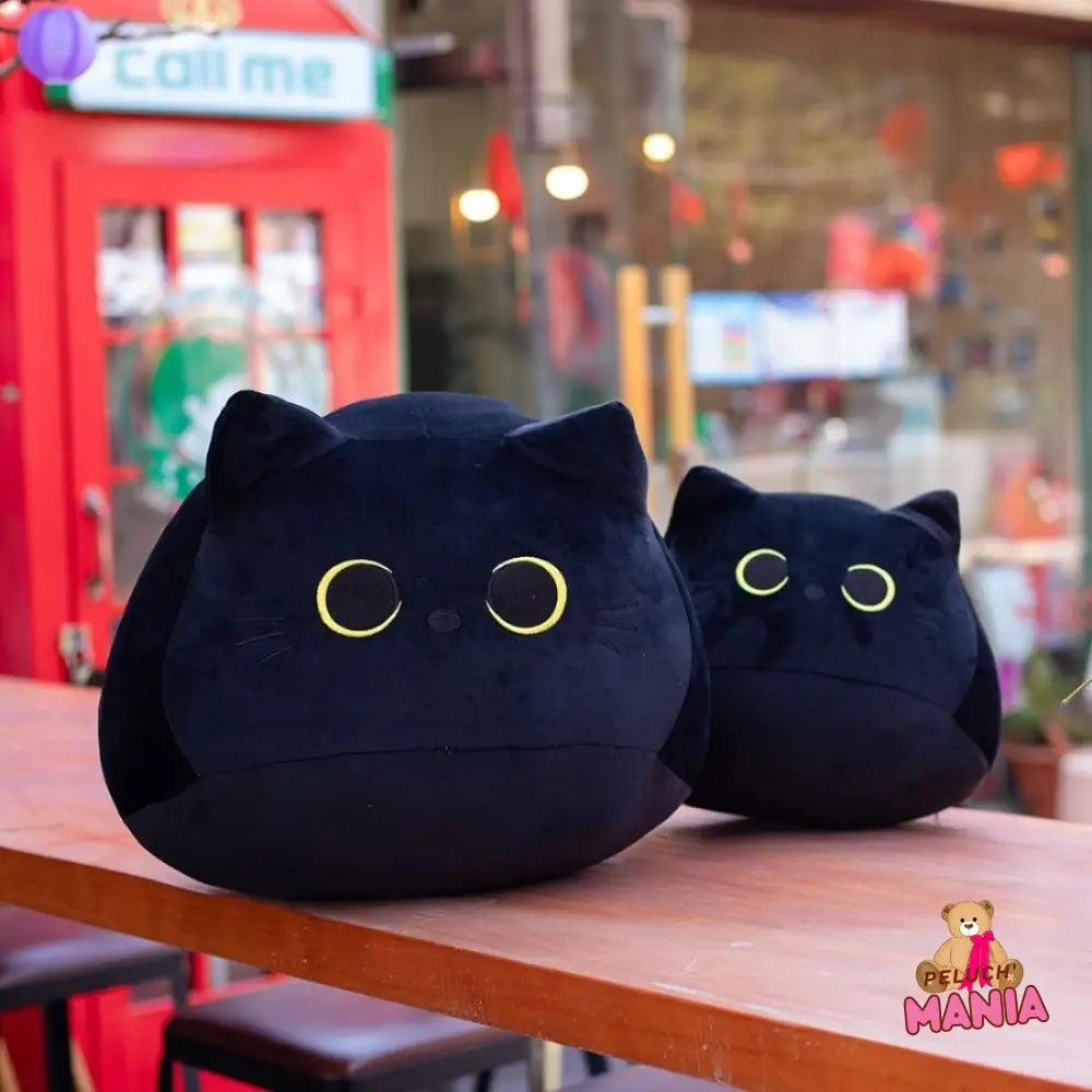 Peluche Chat Bouboule Noir