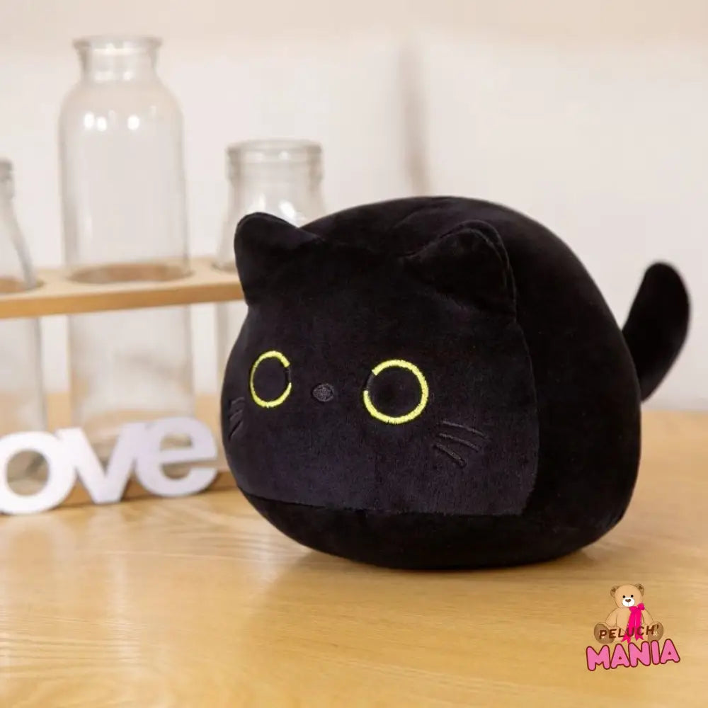 Peluche Chat Bouboule Noir