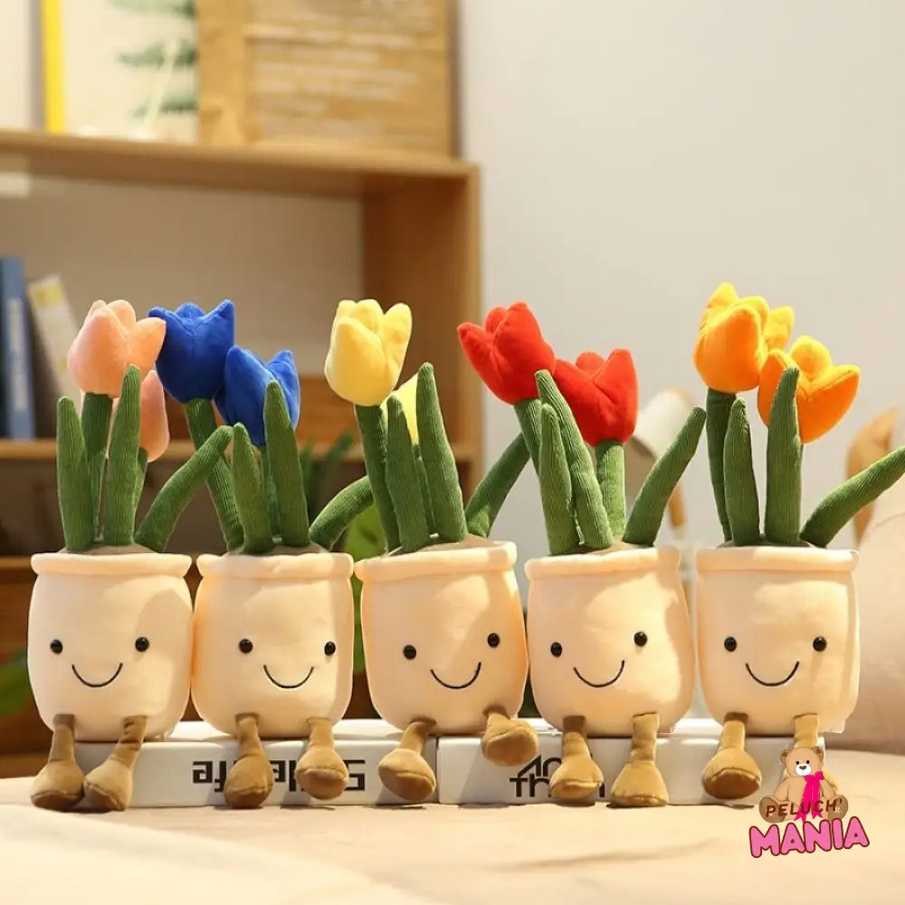 Peluche Kawaii Fleur Tulipe