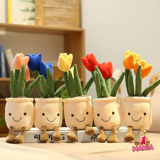 Peluche Kawaii Fleur Tulipe