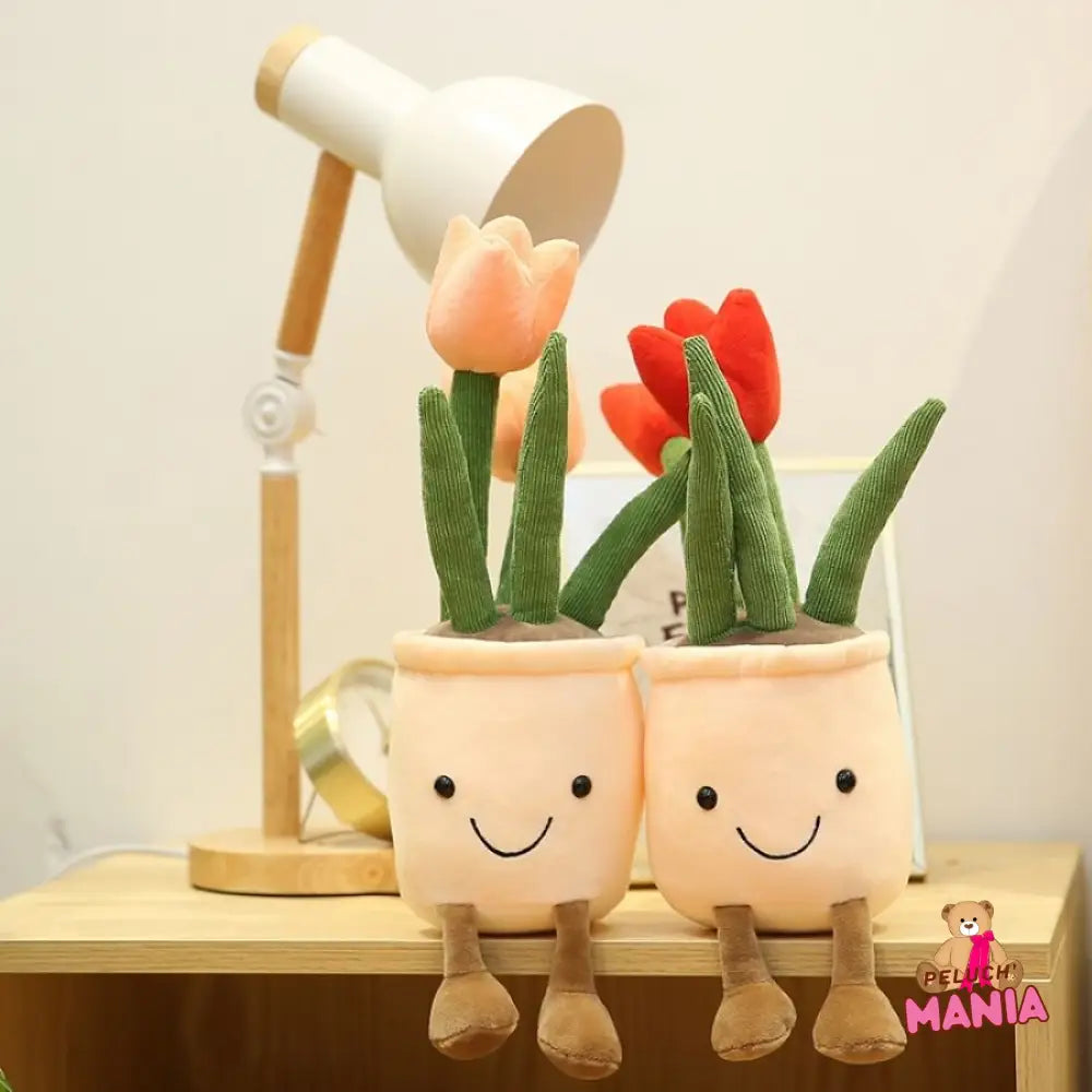 Peluche Kawaii Fleur Tulipe