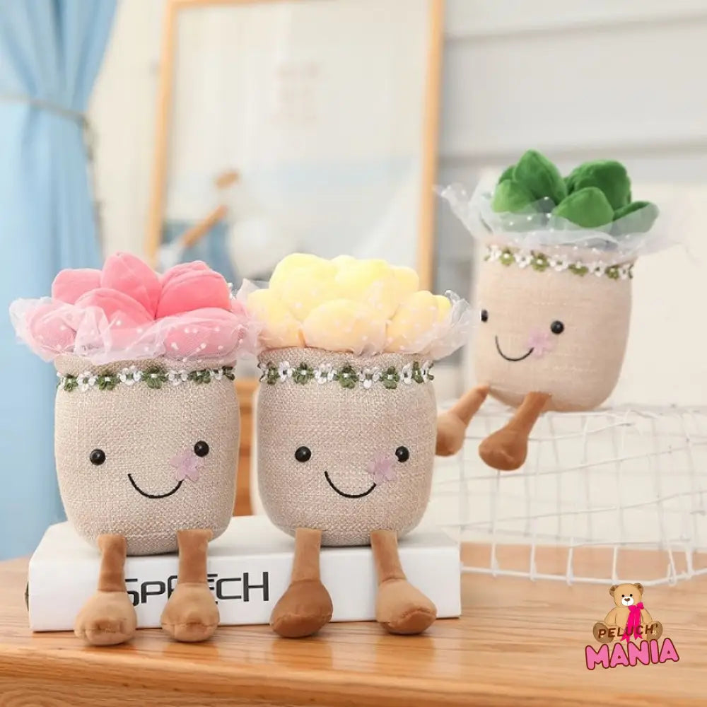 Peluche Kawaii Plante Mariage