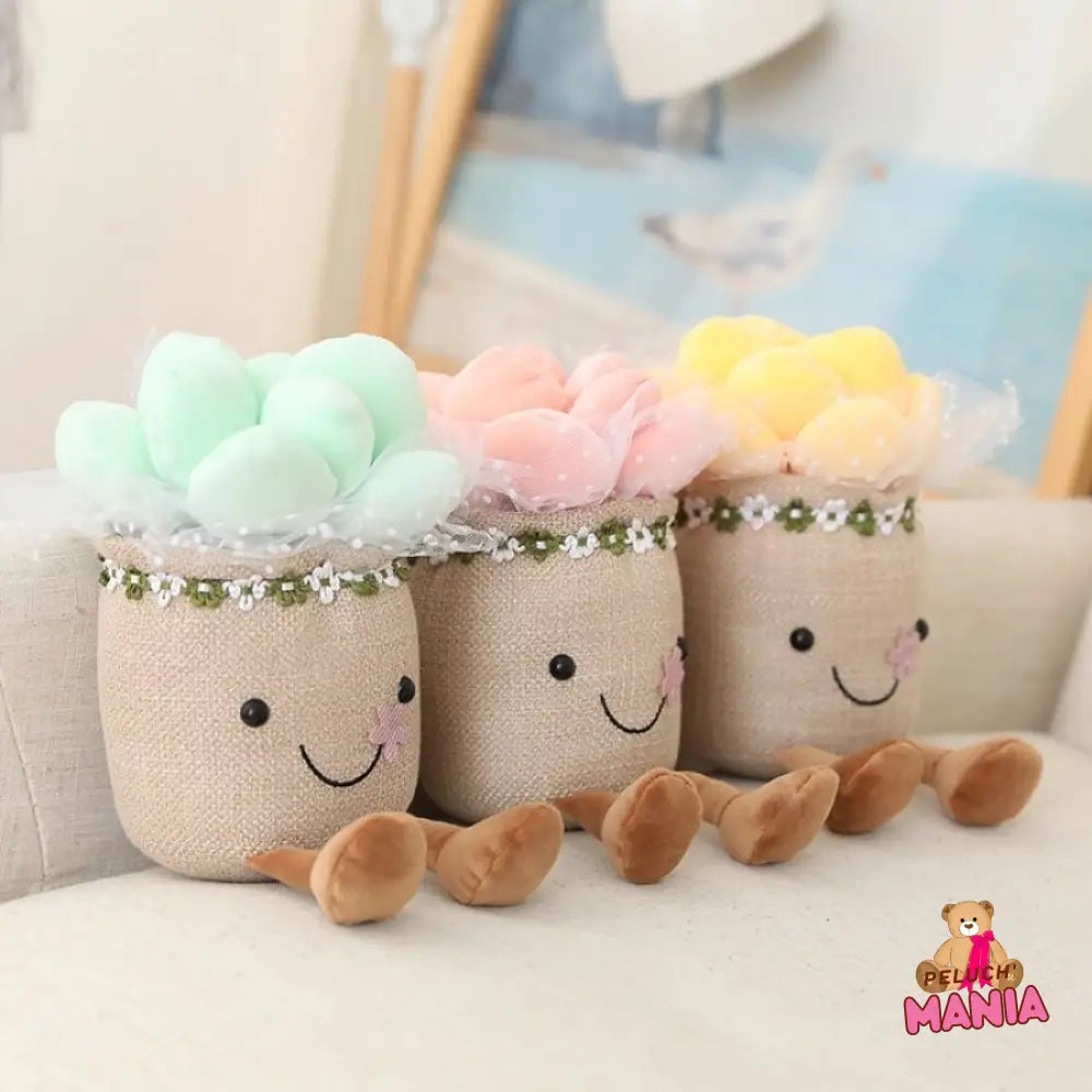 Peluche Kawaii Plante Mariage