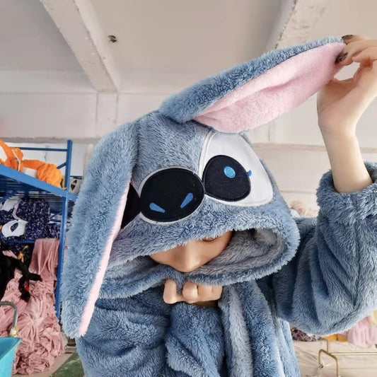 Disney Stitch Bathrobe