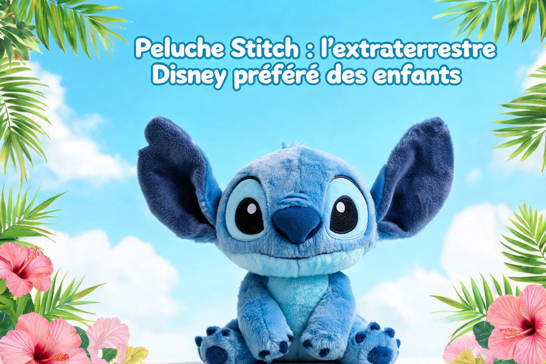 Peluche Stitch en observation