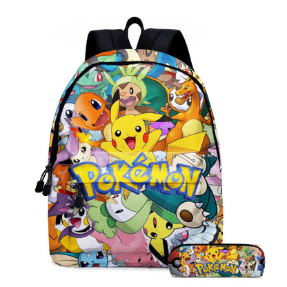 mochila escolar pokemon