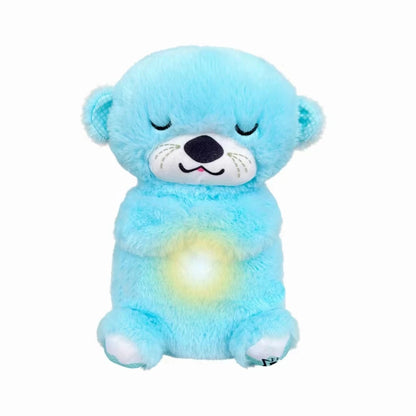 Musical and luminous otter plush toy