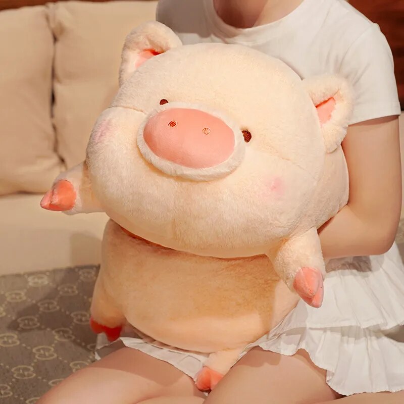 Almohada de cerdo de peluche 