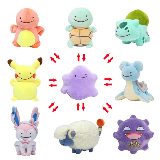 Peluche Metamorph réversible Pokémon